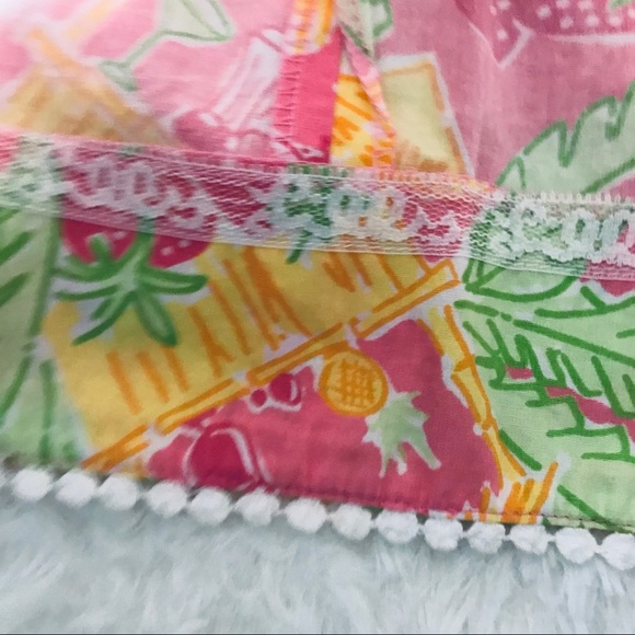 🍓 Lilly Pulitzer juice bar vintage shift dress 14 - Picture 6 of 8